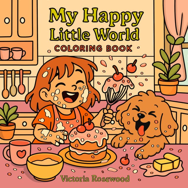My Happy Little World book cover